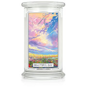 Kringle Candle Beautiful Day vonná sviečka veľká 2-knôtová (624 g)