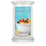 Kringle Candle Fruit & Flakes vonná sviečka veľká 2-knôtová (624 g)