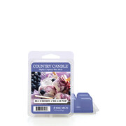 Country Candle  Blueberry Cream Pop vonný vosk (64 g)
