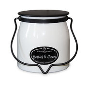 MILKHOUSE CANDLE Berries & Cream vonná sviečka BUTTER JAR 2-knôtová (454 g)