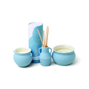 Paddywax SANTORINI Light Blue - Rosemary Sea Salt vonná sviečka 8.5oz / 240g
