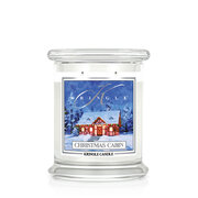 Kringle Candle Christmas Cabin vonná sviečka stredná 2-knôtová (411g)