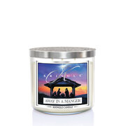 Kringle Candle TUMBLER Away in a Manger 3-knôtová vonná sviečka (411g)