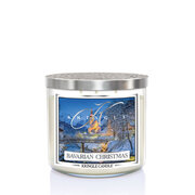 Kringle Candle TUMBLER Bavarian Christmas 3-knôtová vonná sviečka (411g)