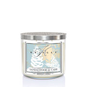 Kringle Candle TUMBLER Sandalwood & Cade 3-knôtová vonná sviečka (411g)