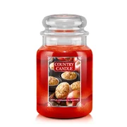 Country Candle Apple Cinnamon Muffin vonná sviečka veľká 2-knôtová (652 g)