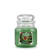 Country Candle Holly & Mistletoe vonná sviečka stredná 2-knôtová (453 g)