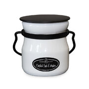 MILKHOUSE CANDLE Frosted Oak & Amber vonná sviečka CREAM JAR (142 g)