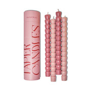 Paddywax TAPER dekoratívne sviečky pink + blush 2+2 ks