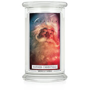Kringle Candle Father Christmas vonná sviečka veľká 2-knôtová (624 g)