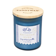 Paddywax COASTAL Coconut Husk vonná sviečka v sklenenom obale s dreveným vrchnákom 8oz/226g