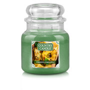 Country Candle Charred Pineapple vonná sviečka stredná 2-knôtová (510g)