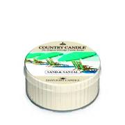 Country Candle Sand & Santal vonná sviečka (42g)