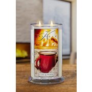 Kringle Candle Cozy & Warm vonná sviečka veľká 2-knôtová (624 g)