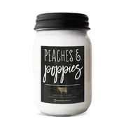 MILKHOUSE CANDLE Peaches & Poppies vonná sviečka Farmhouse Jar (368 g)