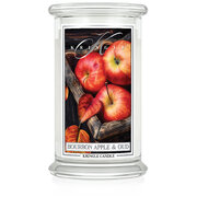Kringle Candle Bourbon Apple & Oud vonná sviečka veľká 2-knôtová (624 g)