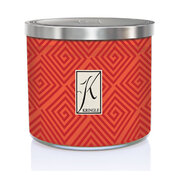 Kringle Candle TUMBLER Bourbon Apple & Oud 3-knôtová vonná sviečka (411g)