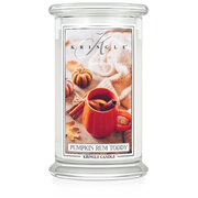 Kringle Candle  Pumpkin Rum Toddy vonná sviečka veľká 2-knôtová (624 g)