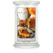 Kringle Candle Salted Maple Pumpkin vonná sviečka veľká 2-knôtová (624 g)