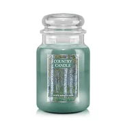 Country Candle White Birch and Rain vonná sviečka veľká 2-knôtová (737 g)