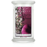 Kringle Candle  Sugar Plum & Myrrh vonná sviečka veľká 2-knôtová (624 g)