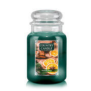 Country Candle Winter Spice vonná sviečka veľká 2-knôtová (737 g)