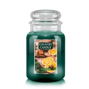 Country Candle Winter Spice vonná sviečka veľká 2-knôtová (737 g)