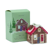 Paddywax Incense No.05 Alpine Chalet Style - keramický domček s vôňou Palo Santo (obsahuje 1 čajovú sviečku + 20 vonných kužeľov)