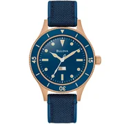 Bulova 98A325 MIL-SHIPS Bronze blue - Pánske hodinky