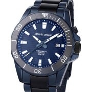 Jacques Lemans 1-2222B Hybromatic Mens Watch 42mm 20ATM