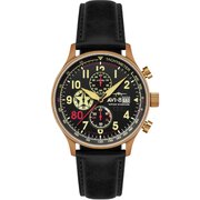 AVI-8 AV-4011-1D Mens Watch Hawker Huricane Classic Chrono D-Day 80 Limited 43mm 5ATM 