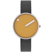 Picto 43353-1212 Ladies Watch Mustard Yellow 30mm 5ATM 