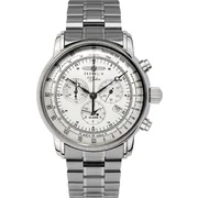 Zeppelin 7680MB-1 Herrenuhr Alarm Chronograph 100 Jahre 43mm 5ATM 