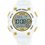 Lorus R2337PX9 Mens Watch Digital Chronograph 41mm 10ATM 