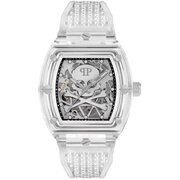 Philipp Plein PWPTA0524 Automatic Mens Watch The $keleton Crystal 44mm 5ATM 
