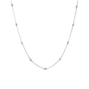 Thomas Sabo KE2340-051-14-L50V Necklace White zirconia stones Silver Ladies