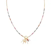 Ania Haie NST048-23 Necklace Rainbow Glow + 6-Pendant Set