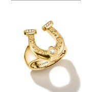 Thomas Sabo TR2509-414-14-58 Ring Horseshoe Elyndra Gold-Plated for Women