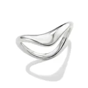 Thomas Sabo TR2544-001-21-54 Wave-Shaped Ring for Women