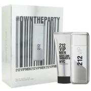 Carolina Herrera 212 VIP Men Darčeková sada, toaletná voda 100ml + sprchový gél 100ml (Travel set)