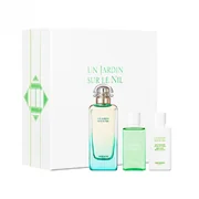 Hermes Un Jardin Sur Le Nil Darčeková sada, toaletná voda 100ml + telové mlieko 40ml + sprchový gél 40ml