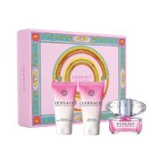 Versace Bright Crystal Darčeková sada, toaletná voda 50ml + sprchový gél 50ml + telové mlieko 50ml