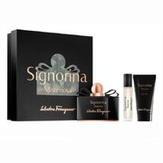 Salvatore Ferragamo Signorina Misteriosa Darčeková sada, parfémovaná voda 100ml + telové mlieko 50ml + parfémovaná voda 5ml 