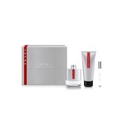 Prada Luna Rossa Darčeková sada, toaletná voda 100ml + toaletná voda 10ml + sprchový gél 100ml