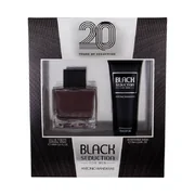 Antonio Banderas Seduction in Black Darčeková sada, toaletná voda 100ml + balzám po holení 75ml