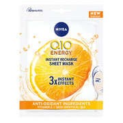 Textilná 10 minútová maska Q10 Plus C (10 Minutes Sheet Mask) 1 ks