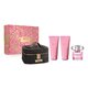 Versace Bright Crystal Darčeková sada, toaletná voda 90ml + telové mlieko 100ml + sprchový gél 100 ml + taška