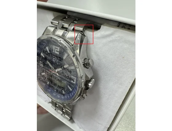 Ett egs-11552-31m solar drive radio controlled professional 43mm 10atm - second hand - ETT EGS 2