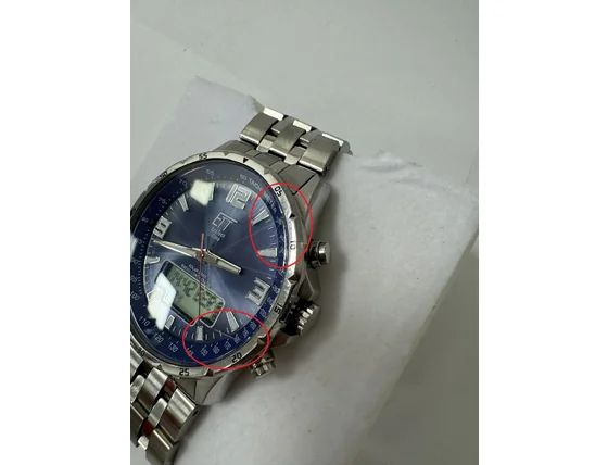 Ett egs-11552-31m solar drive radio controlled professional 43mm 10atm - second hand - ETT EGS 3