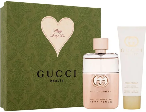 Gucci guilty woman darčeková sada, toaletná voda 50ml + telové mlieko 50ml - Gucci Guilty Woman Darčeková sada, toaletná voda 50ml + telové mlieko 50ml